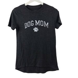 MODERN LUX dark gray “dog mom” T-shirt size XS